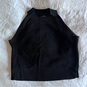 Aritzia - Wilfred Knit Tank in Black